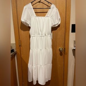 Dex white dress